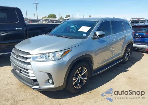 2019 Toyota Highlander Le Plus from USA, damaged, VIN 5TDZZRFH6KS291554